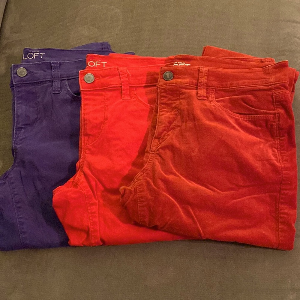 Loft size 4 skinny pants